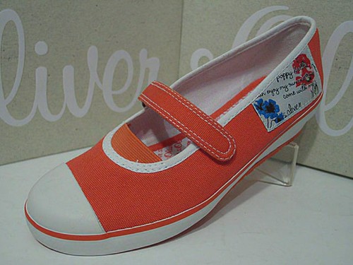 Oliver ballerinas klett - ballerinas,